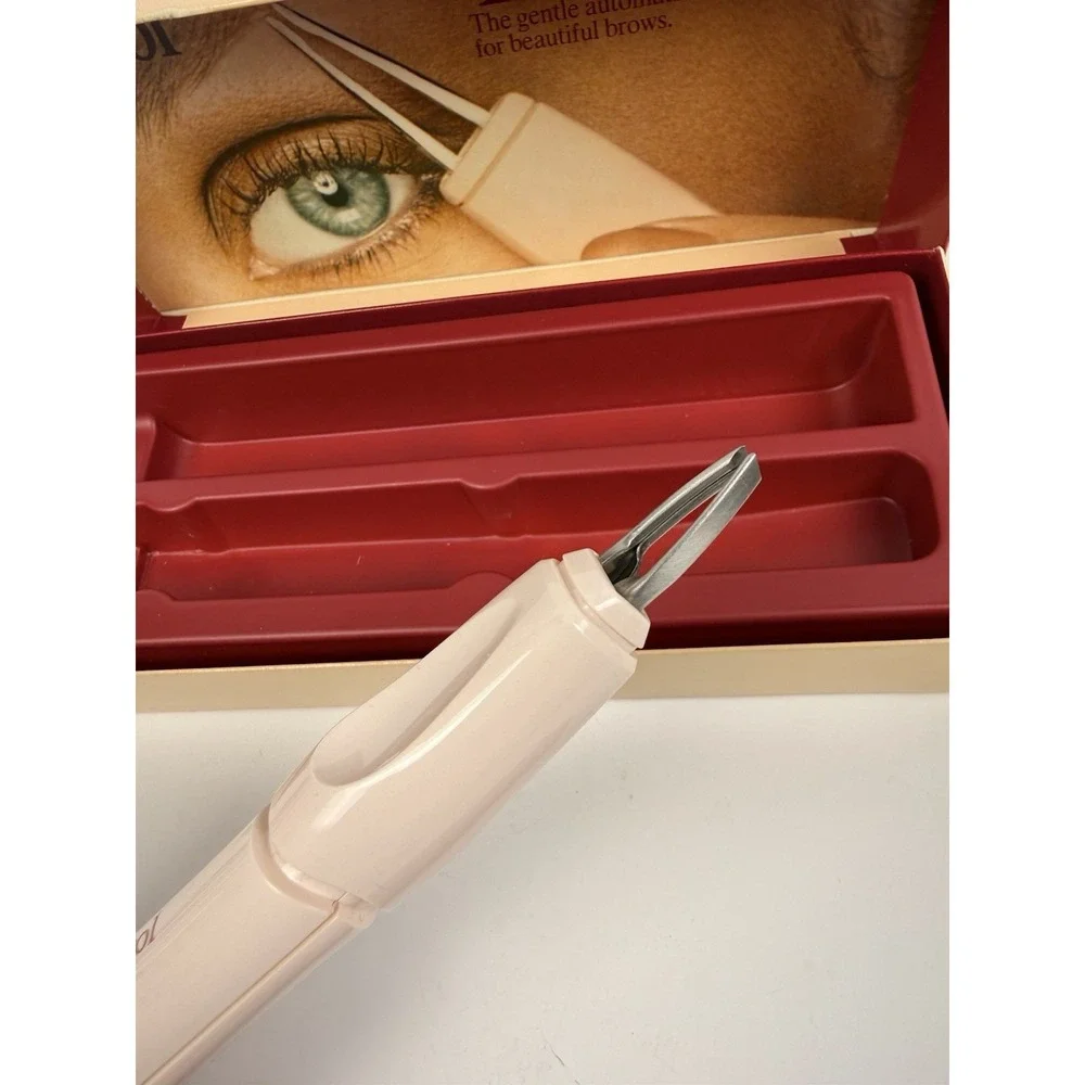 Vintage‎ 1977 Clairol TenderTweez PT-1 Electric Eyebrow Tweezer w/ Box TESTED